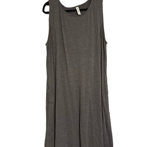NWOT Zenana Charcoal Sleeveless Dress